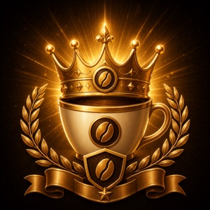 Level 50 — Coffee Legend badge